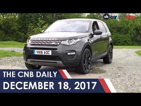 2018 Land Rover Discovery Sport Launched | M&M, Renault Announce Price Hike | New MINI Logo