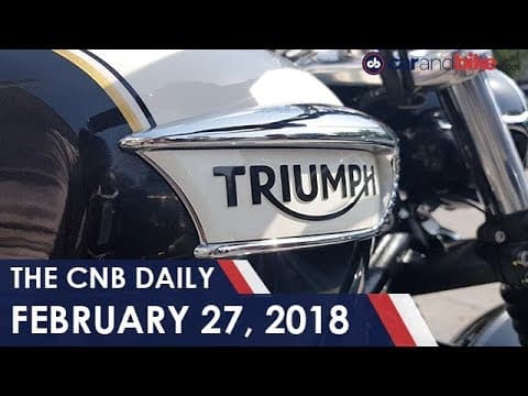 Triumph Speedmaster Launched | Mahindra-LG Chem JV For Electric Batteries | Hyundai Nexo