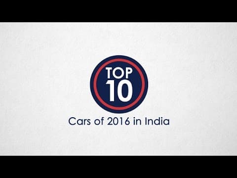 Top 10 Cars Of 2016 In India - NDTV CarAndBike