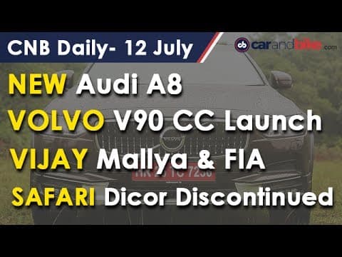 New Audi A8 Unveiled | Volvo V90 Cross Country Launched in India | NDTV CarAndBike