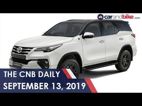 Toyota Fortuner TRD | TVS Jupiter Grande | Kawasaki Ninja 400