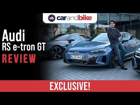 Audi RS e-tron GT Exclusive Review | Ultimate EV Firecracker! carandbike #SVP