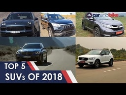 Top 5 SUVs Of 2018 | NDTV carandbike