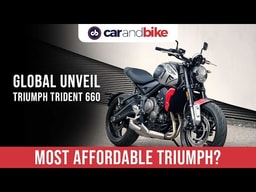 Triumph Trident 660 Unveiled | carandbike