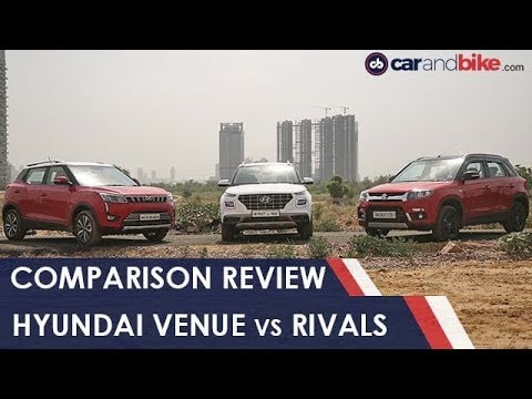 Hyundai Venue Takes On Maruti Suzuki Vitara Brezza and Mahindra XUV300