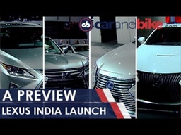 Lexus India Launch - Preview - NDTV CarAndBike