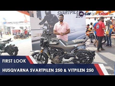 Husqvarna Svartpilen 250 & Vitpilen 250 First Look | carandbike