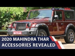 Exclusive: 2020 Mahindra Thar Customisation Options