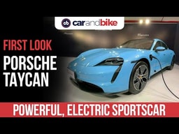 Porsche Taycan launched in India | First Look | carandbike