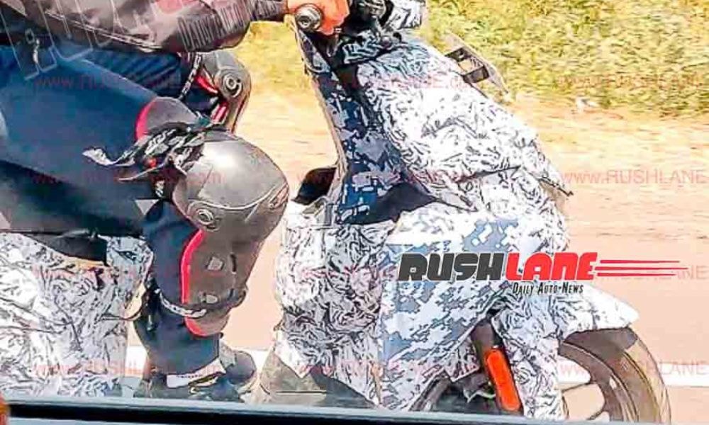 New Hero Scooter Spied On Test!