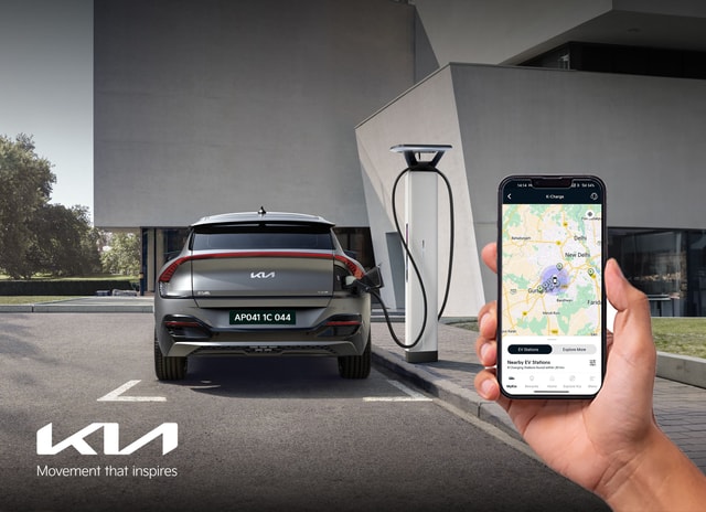 Kia India Unveils ‘K-Charge’, A New App-Based EV Charging Initiative