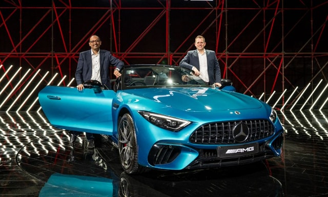 2023 Mercedes-AMG SL55 Launched In India; Priced At Rs 2.35 Crore