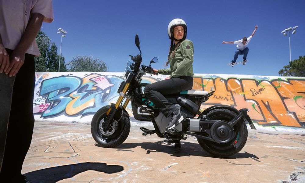 BMW CE 02 Urban Electric Two-Wheeler Debuts With Over 90 km Range