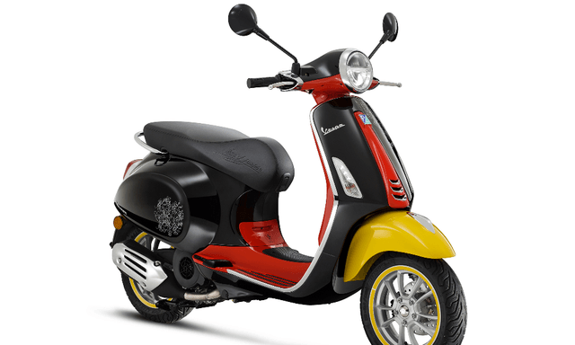 Vespa Unveils Primavera ‘Disney Mickey Mouse Edition’ Celebrating Disney's 100th Anniversary