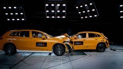 Mercedes-Benz Reveals Findings From Frontal Crash Test Of Two EVs