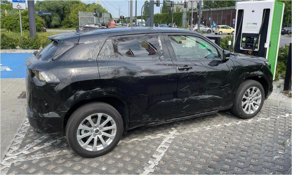 Maruti Suzuki EVX Electric SUV Spied In Production Form For The First Time