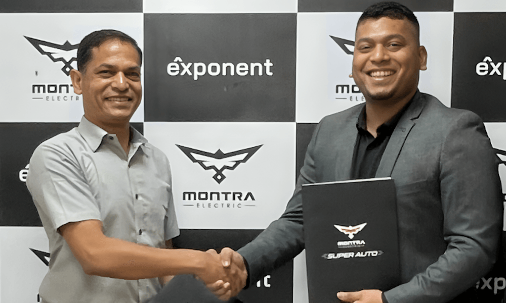 Montra Electric And Exponent Energy Partner To Launch Rapid Charging Electric 3-Wheeler