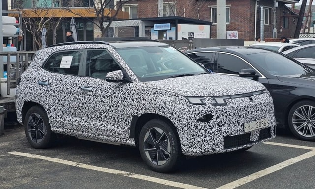 Hyundai Creta EV Spied Testing In South Korea 