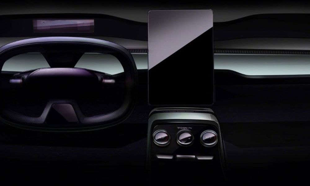 Skoda Vision 7s Concept teased Ahead Of Debut