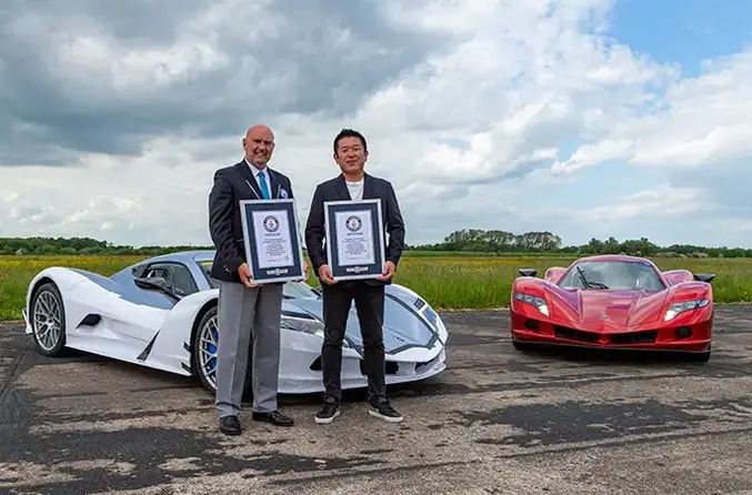 Aspark Owl EV Hypercar Sets New Guinness World Records