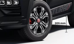 Renault Kiger Wheel