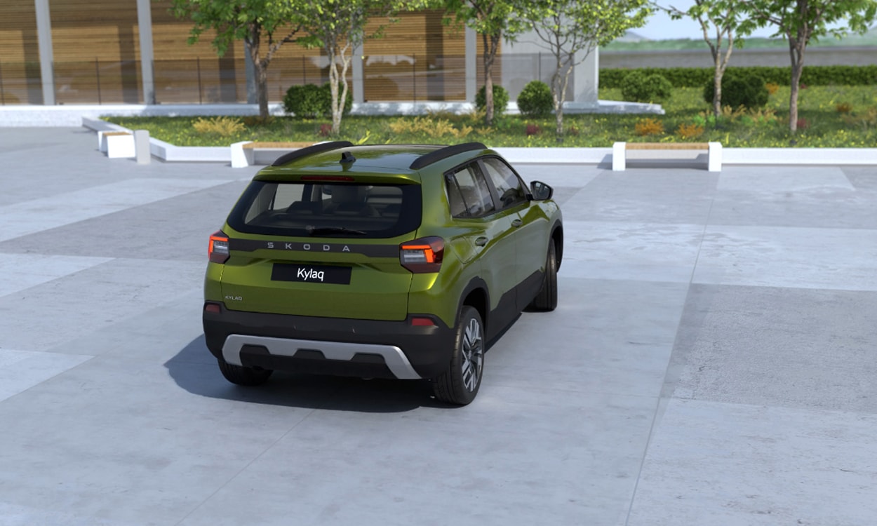 Skoda Kylaq Rearview