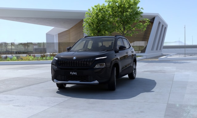 Skoda Kylaq Black Front Grille