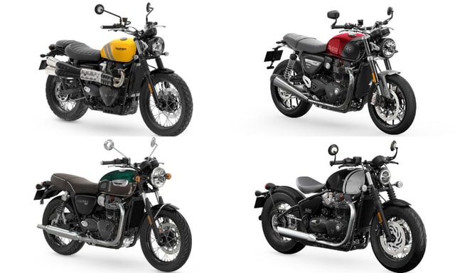 Triumph’s Modern Classic Range Gets New Colour Scheme Triumph’s Modern Classic Range Gets New Colour Scheme