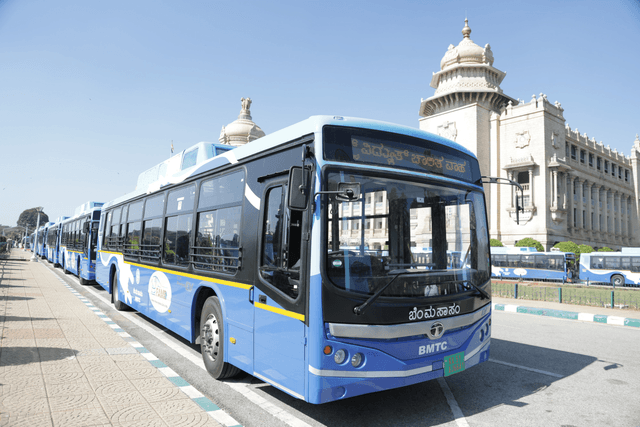 Tata Motors Delivers 100 Starbus EVs To Bengaluru Metropolitan Transport Corporation  Tata Motors Delivers 100 Starbus EVs To Bengaluru Metropolitan Transport Corporation