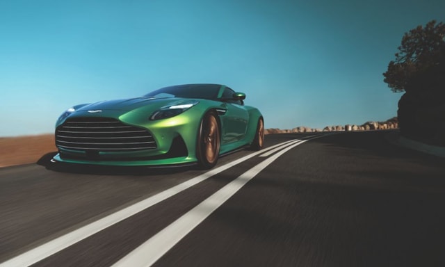 Aston Martin DB12 Revealed; Revised V8 Powertrain Makes 671 bhp Aston Martin DB12 Revealed; Revised V8 Powertrain Makes 671 bhp