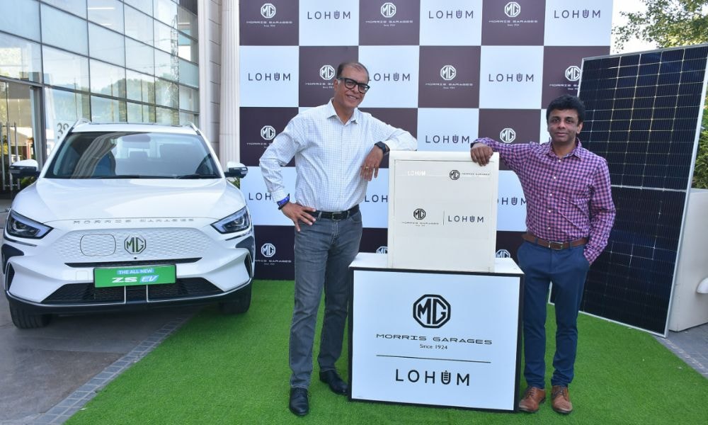 MG Motor India, Lohum Partner To Repurpose End-Of-Life EV Batteries MG Motor India, Lohum Partner To Repurpose End-Of-Life EV Batteries