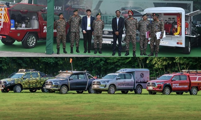 Toyota Showcases Special-Purpose Hilux To The Indian Army Toyota Showcases Special-Purpose Hilux To The Indian Army