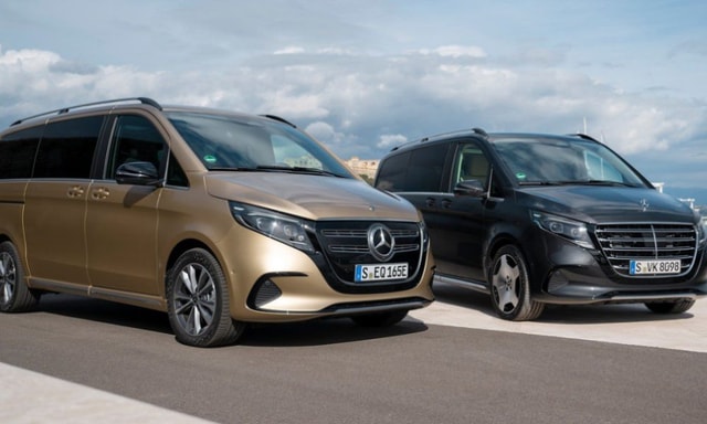 Mercedes-Benz Unveils Updated EQV and V-Class Models  Mercedes-Benz Unveils Updated EQV and V-Class Models