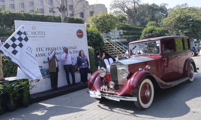 ITC Hotels Conducts Vintage Car Rally In Collaboration With HMCI ITC Hotels Conducts Vintage Car Rally In Collaboration With HMCI