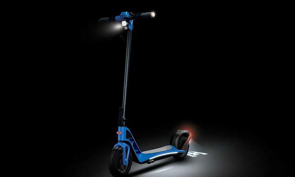 Bugatti Branded Electric Kick Scooter Now Available In The US Bugatti Branded Electric Kick Scooter Now Available In The US