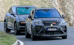 Porsche Macan EV Spotted Testing In Austria Porsche Macan EV Spotted Testing In Austria