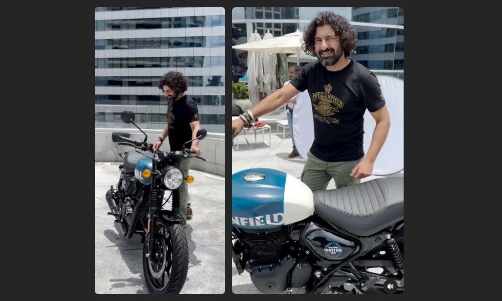 Royal Enfield Hunter 350 Revealed By MD Sid Lal Royal Enfield Hunter 350 Revealed By MD Sid Lal