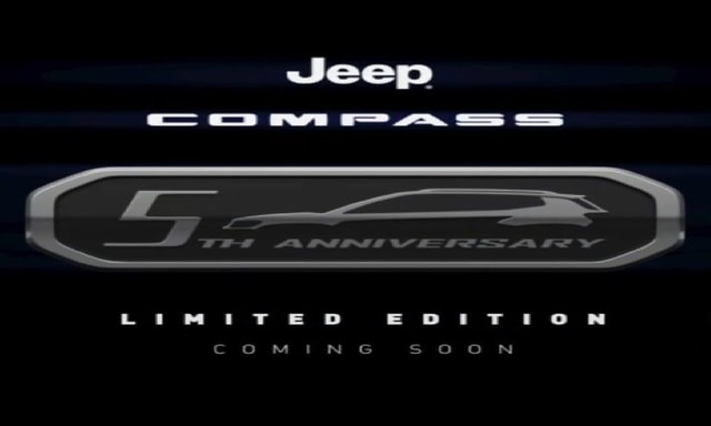 Jeep Compass Fifth-Anniversary Edition Teased Jeep Compass Fifth-Anniversary Edition Teased