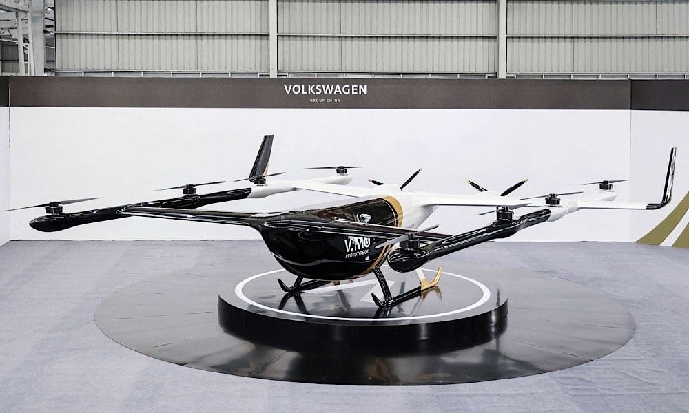 Volkswagen Group Showcases EVTOL In China Volkswagen Group Showcases EVTOL In China