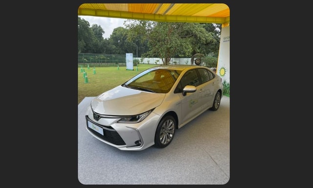 New Toyota Corolla Altis Flex Fuel Showcased In India; Gets Strong Hybrid Tech New Toyota Corolla Altis Flex Fuel Showcased In India; Gets Strong Hybrid Tech