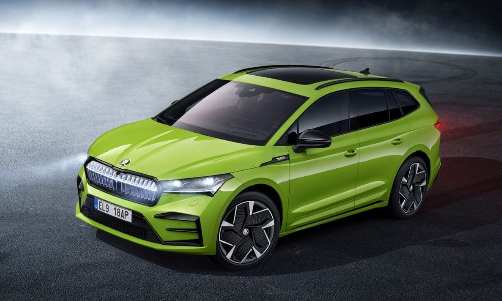 Skoda Enyaq RS iV Debuts With 295 BHP, 500 KM Range Skoda Enyaq RS iV Debuts With 295 BHP, 500 KM Range