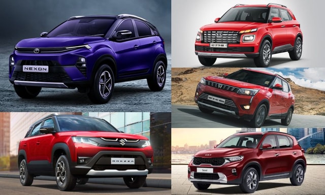 2023 Tata Nexon Facelift Vs Rivals: Price Comparison  2023 Tata Nexon Facelift Vs Rivals: Price Comparison