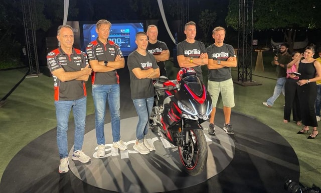 Aprilia RS 457 Unveiled in India Aprilia RS 457 Unveiled in India
